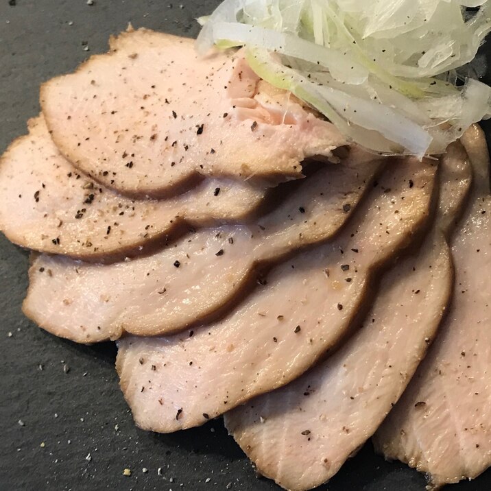 鶏むね肉でも柔らかい 鳥チャーシュー しかも簡単 レシピ 作り方 By さえもんのすけ 楽天レシピ 鶏むね肉でも柔らかい 鳥チャーシュー しかも簡単 レシピ 作り方 By さえもんのすけ 楽天レシピ